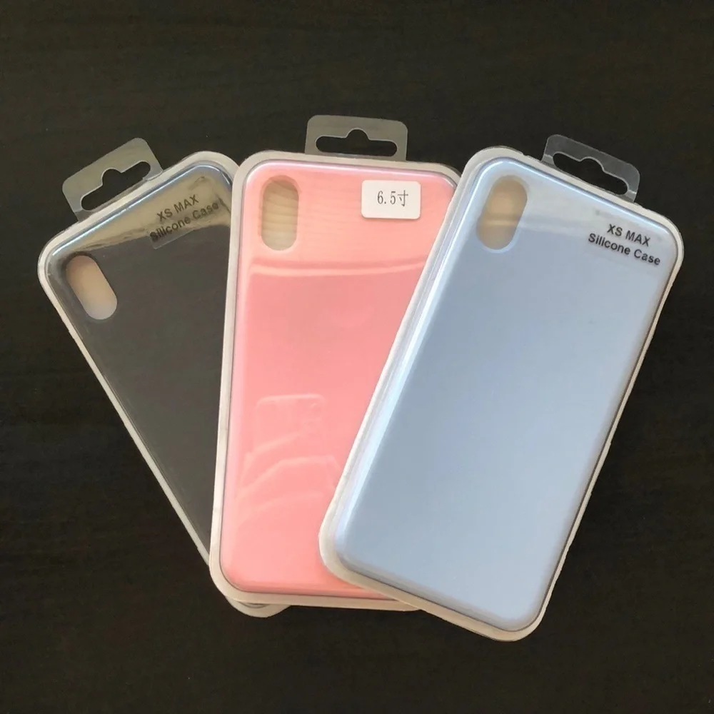 NEW iPhone Xs Max silicone case - Set of 3
